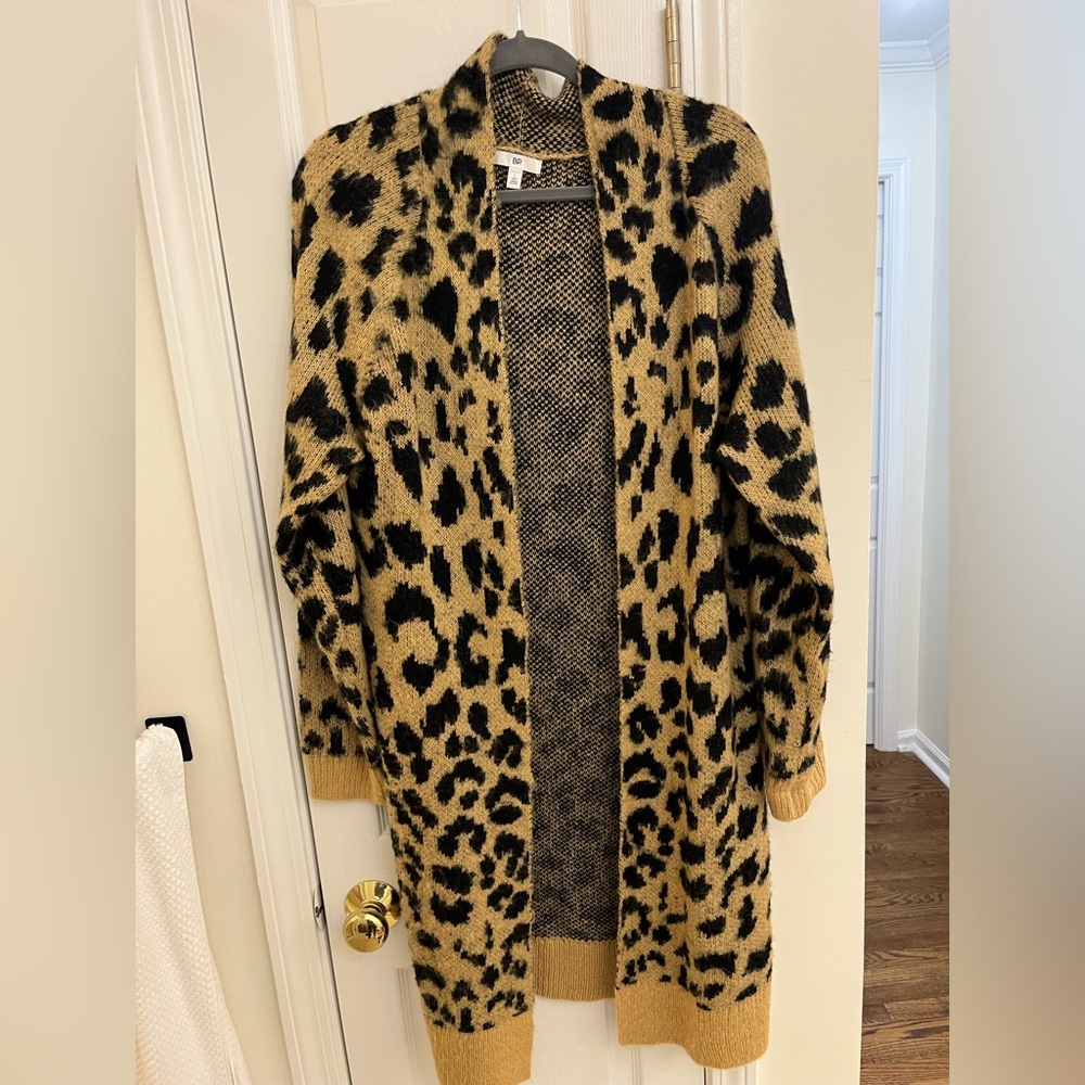 Nordstrom BP leopard cardigan